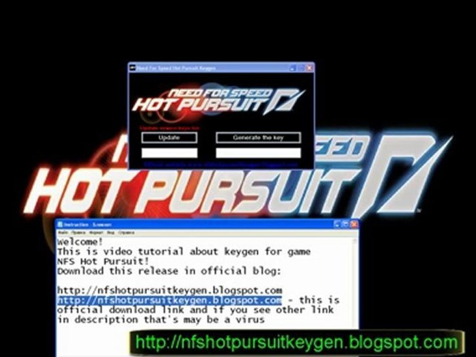 Need For Speed Hot Pursuit keygen
