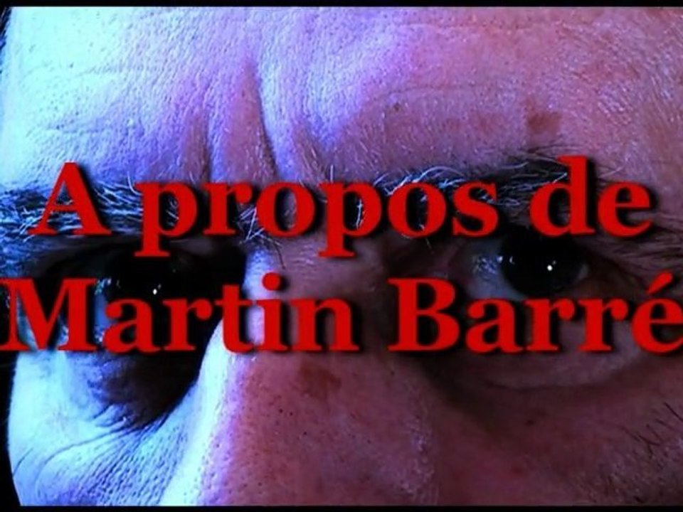 À propos de Martin Barré (remasteriser)
