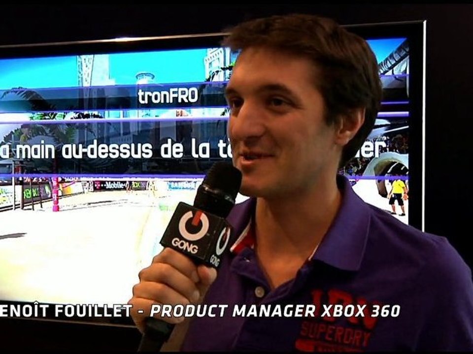 Démonstration exclusive du KINECT