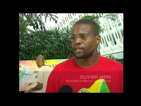 Grève à l'aéroport Pôle Caraïbes