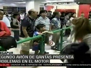 Segundo avión de la aerolínea Qantas debió aterrizar de e