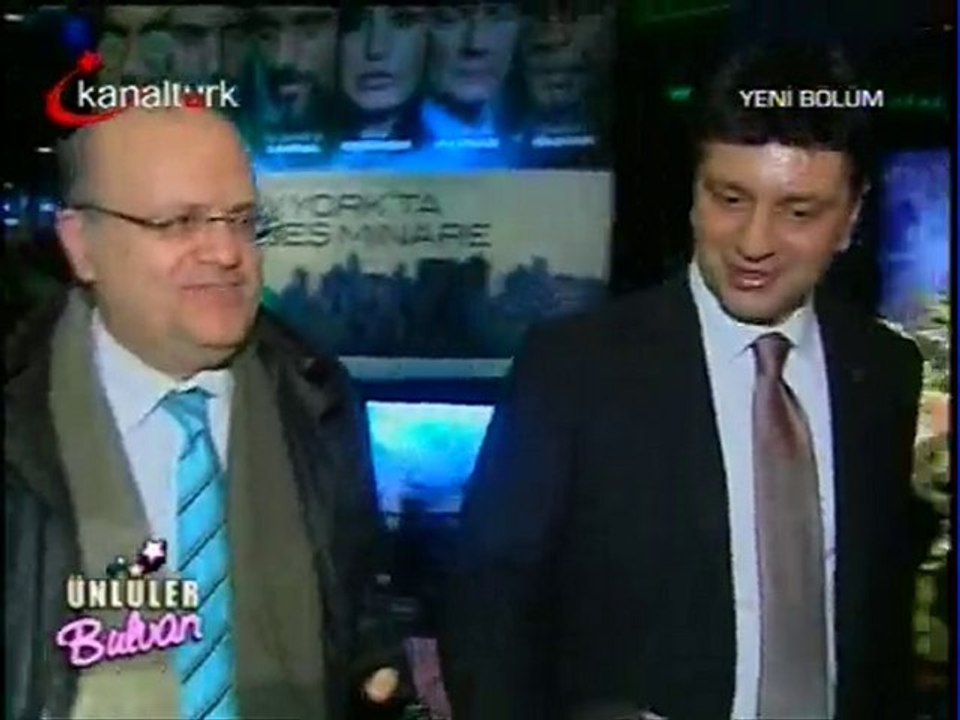 NEW YORK'TA BES MİNARE GALA ÜNLÜLER BULVARI