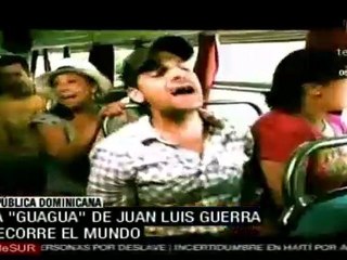 Juan Luis Guerra presenta sencillo la "Guagua"