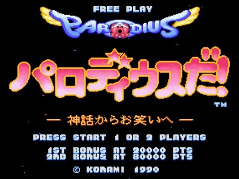 Parodius Da! [Arcade] Videotest