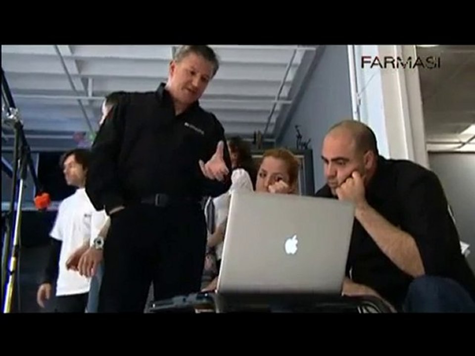 Farmasi makyaj, farmasi çekimleri kamera arkası