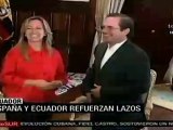 España y Ecuador suscriben 3 acuerdos