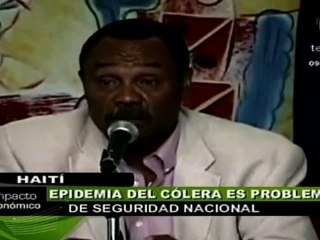 En Haití el cólera pasó de epidemia a problema de Seguridad Nacional
