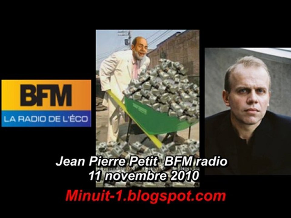 Le stratégiste Jean Pierre Petit sur BFM le 11 novembre 2010