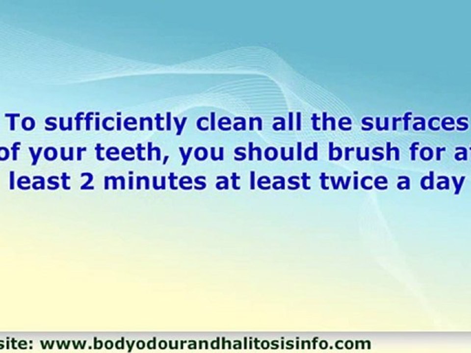 Bad Breath Causes  It Start With Personal Hygiene