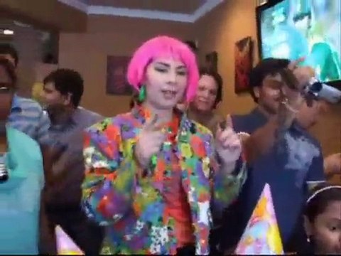 South-Asian kids party $50 Singing clowns turn Kingsway rest