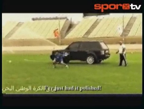 Eh yani kaleci işte böyle çalıştırılır! Sıkıysa uçmasın