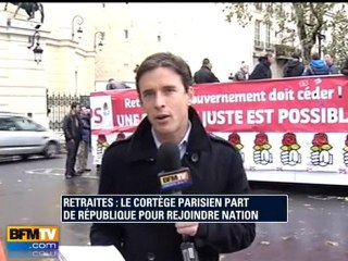 Retraites : mobilisation moindre