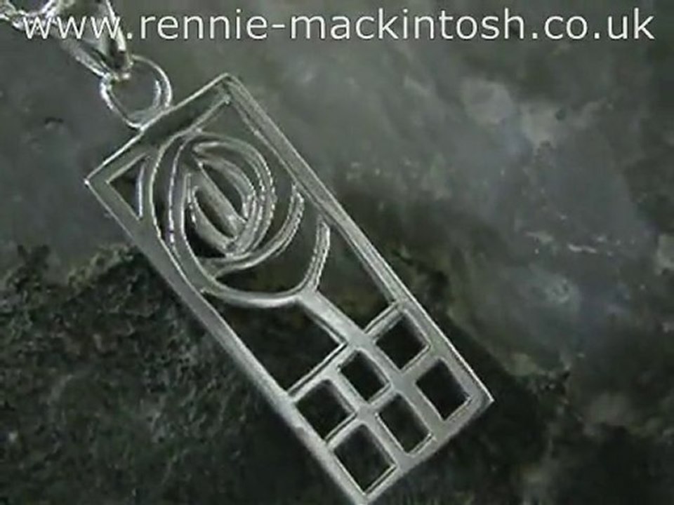 Charles Rennie Mackintosh silver jewellery set DSG235
