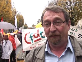Retraites: manifestation à Rennes