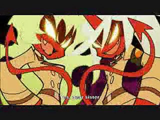 【パンティ＆ストッキング】ＯＰ&変身シーン&ＥＤ.flv