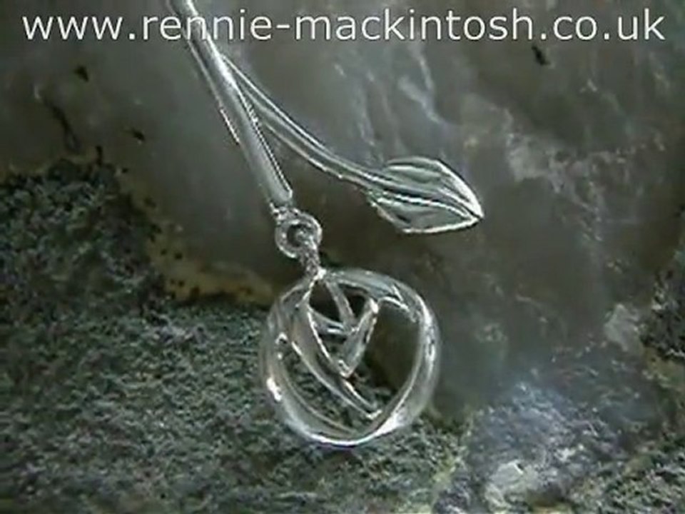 Charles Rennie Mackintosh silver jewellery set DWK921