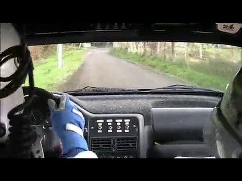 finale des rallyes 2010 DUPRAT/ GRESIN ES 3
