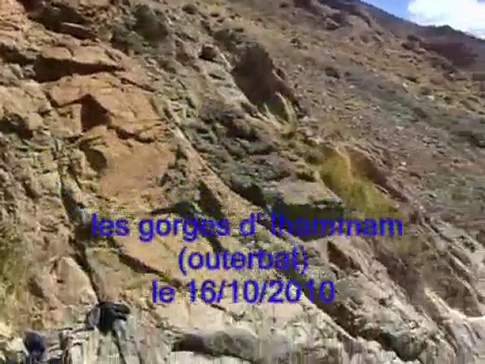 gorges d'lhammam prés d' outerbat