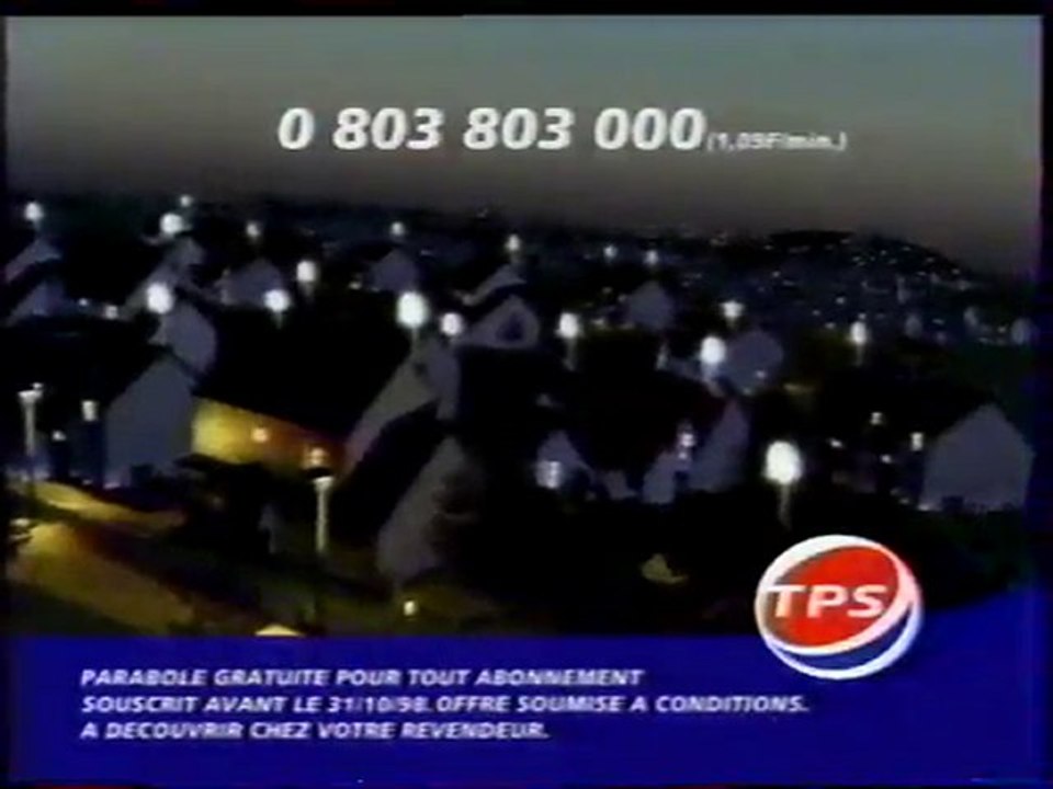 Publicité TPS 1998