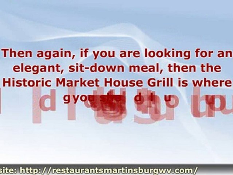 Great Martinsburg WV Restaurants - Places To Eat In Martinsb