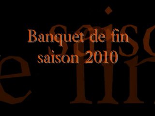 Banquet fin de saison 2010