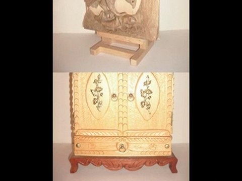 Sculptures sur bois d'Alain Cellier