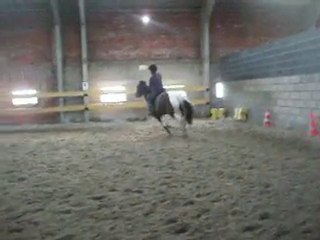 Diabolo et moi, au petit galop.