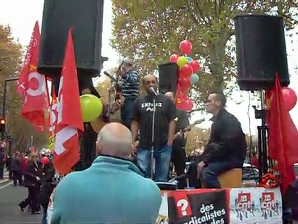 Toulouse 06 Novembre 2010 : 110.000 manifestants