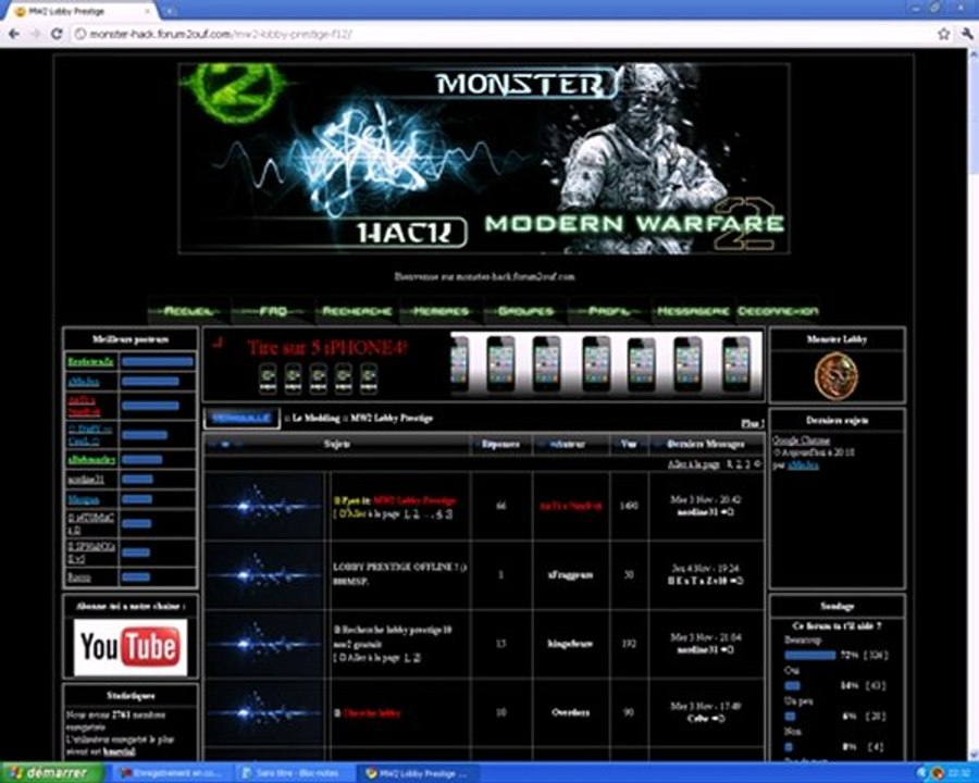 Monster-hack (Video d'un membre)