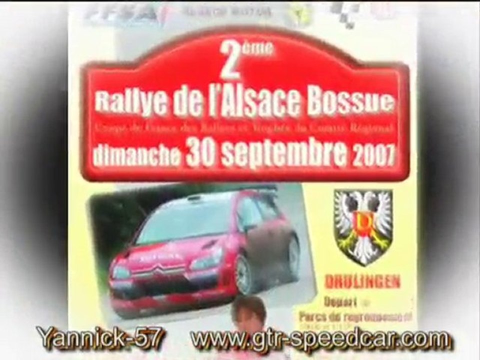 Rallye Alsace Bossue 2007 2eme partie