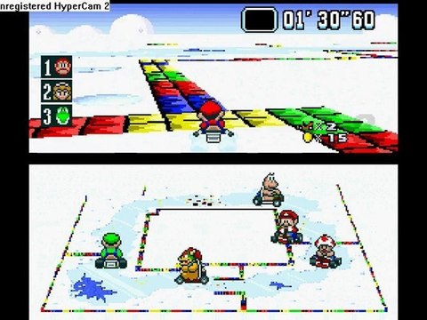 super mario kart snes 3
