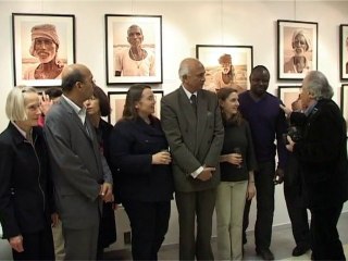 Vernissage de MINES DE SEL aux "Comptoirs de l'Inde" à PARIS