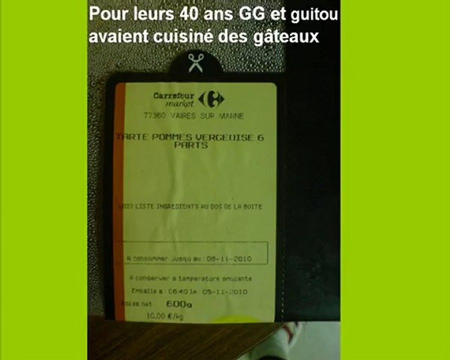 Anniversaire de GG et guitou au CVTT