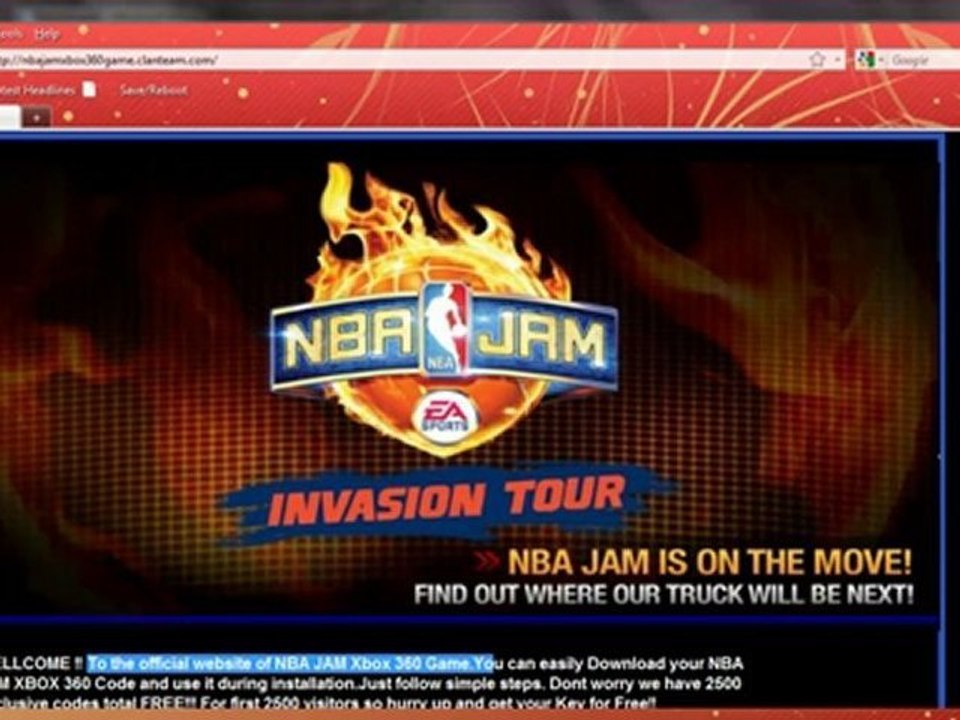 FREE NBA JAM XBOX 360 KEYS CRACKS 100% WORKING