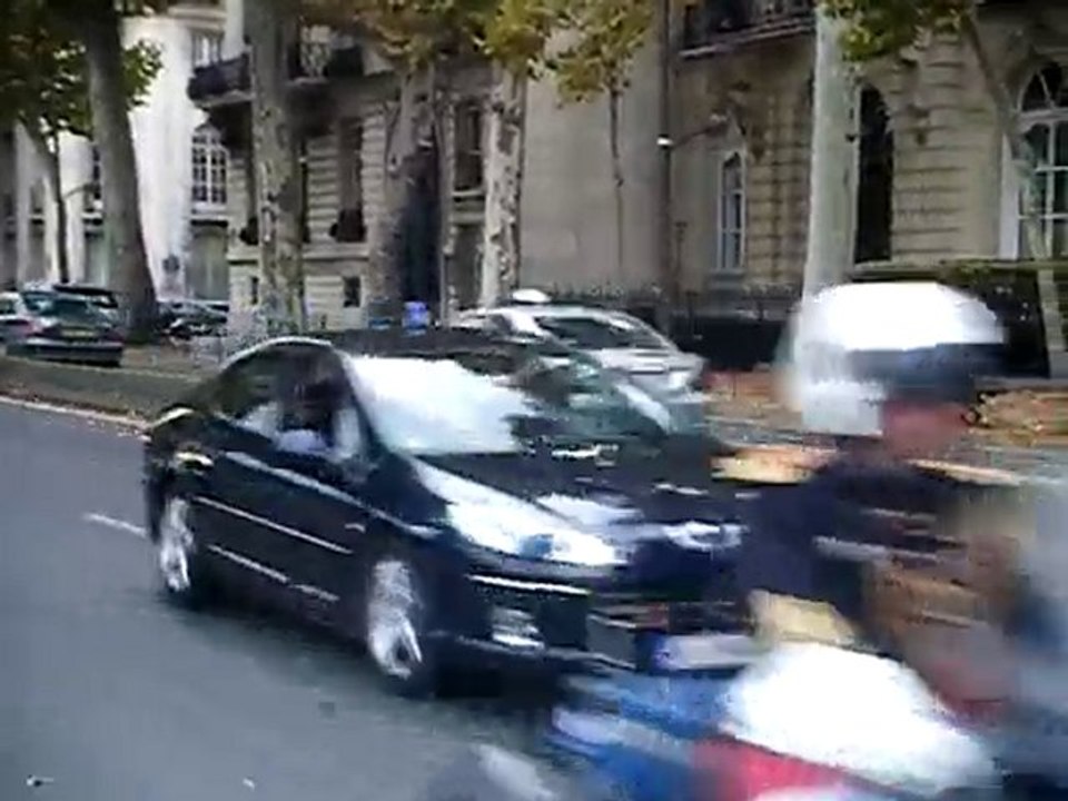 Le président Chinois Hu Jintao est en France - le 04112010