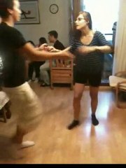 Jade & Quentin dansent la Pachata 12-6-2010