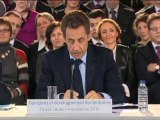 Sarkozy félicite publiquement François Baroin (Troyes)