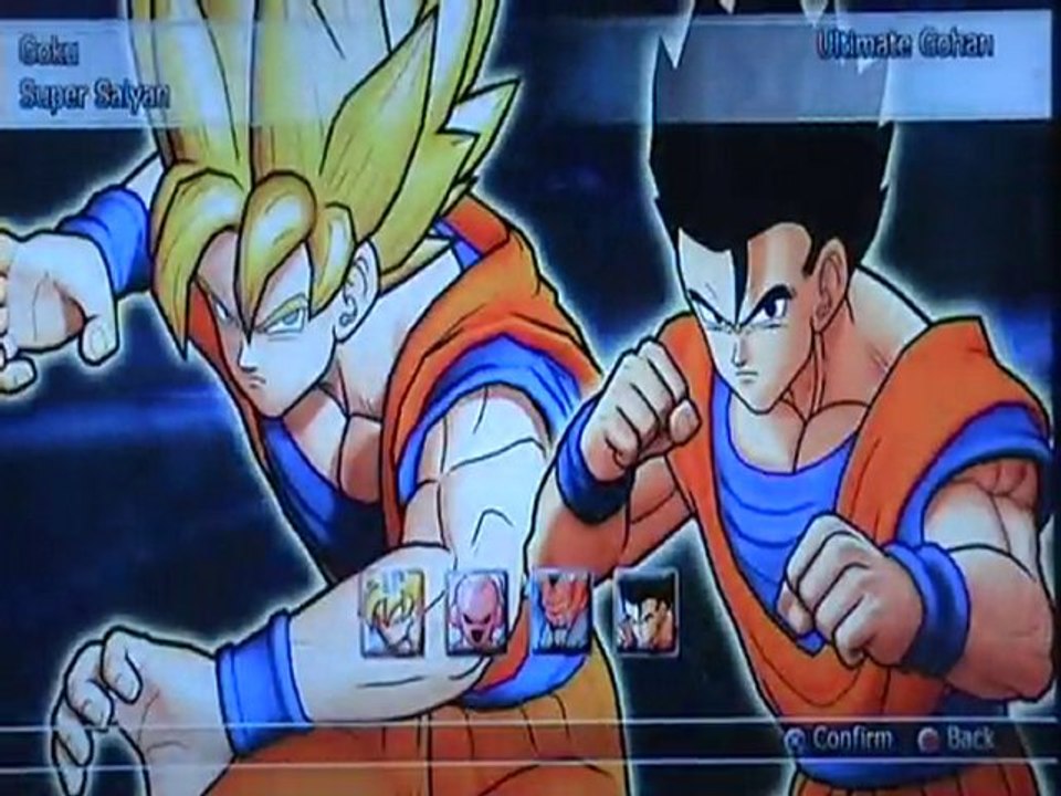 DragonBall Raging Blast 2 Demo fights