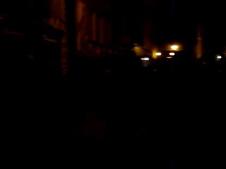 Rennes by night Rue Saint-Michel