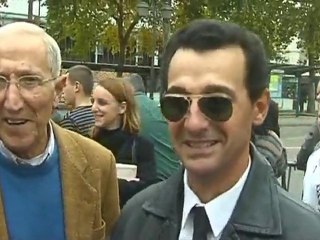 Sarkozy à Troyes : Un sosie sème le trouble