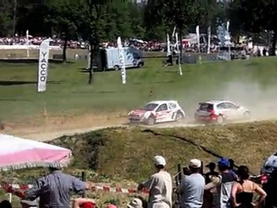 rallycross faleyras 2010 tete a queue stephane dréan