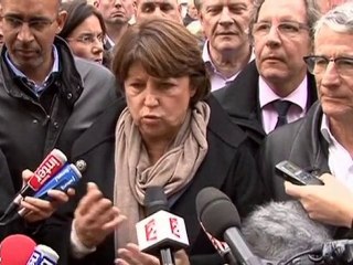 Martine Aubry: «le président n'est pas quitte»