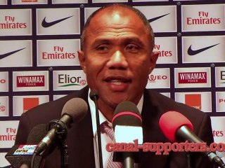 PSG OM : les réactions d'Antoine Kombouaré