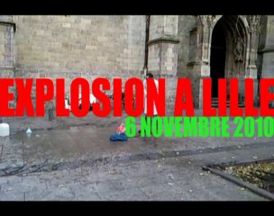 Explosion à Lille, Nov. 2010 - Coca Cola Explosion
