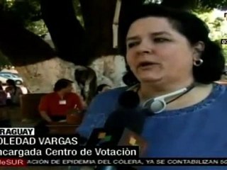 Destacan civismo en desarrollo de jornada electoral paraguay
