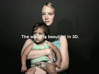Sony 3D TV - "It's a Perfect World" with Sony 3D World (TVC)
