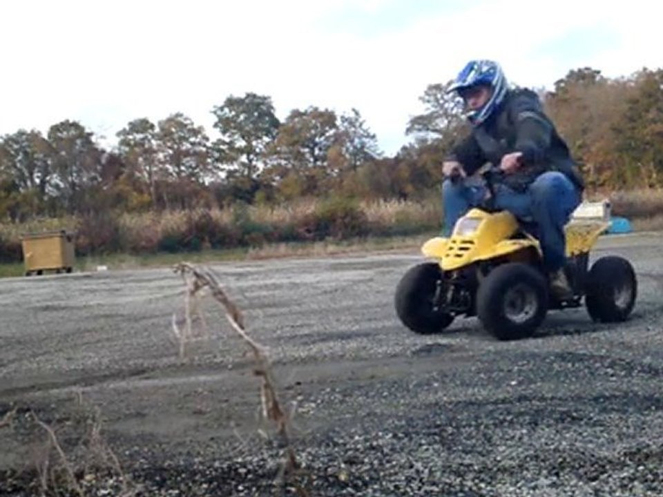 mes premiers pas en quad
