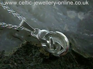 Celtic silver necklace DMT101