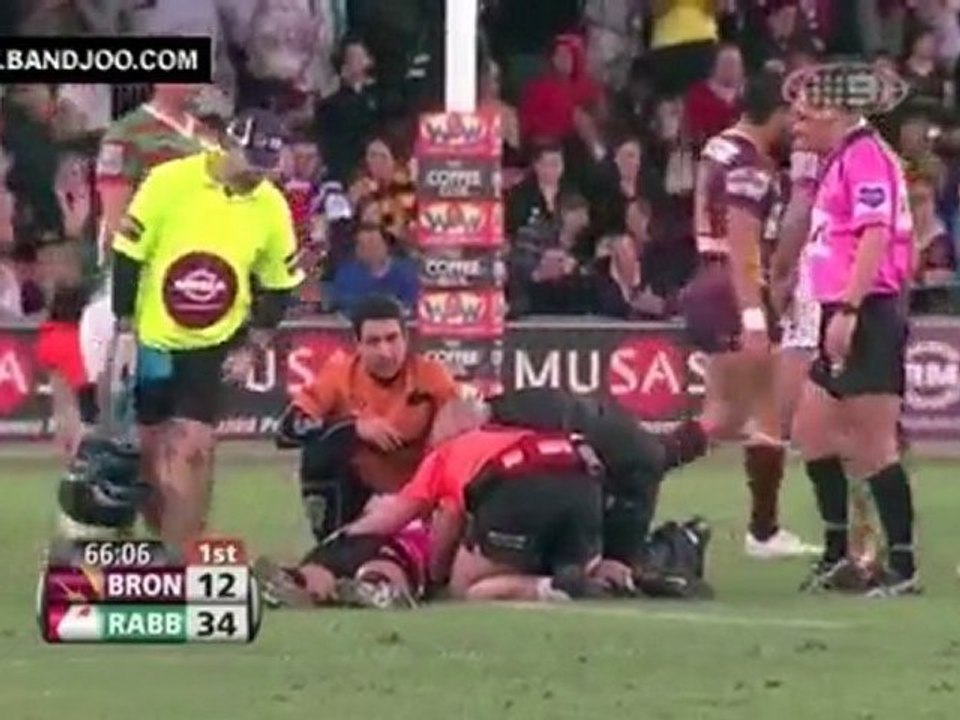 Un arbitre de rugby mis chaos
