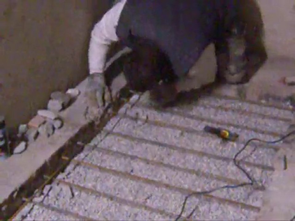 préparation de la fosse